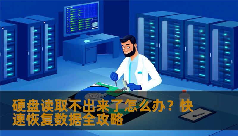 硬盘读取不出来了怎么办？快速恢复数据全攻略