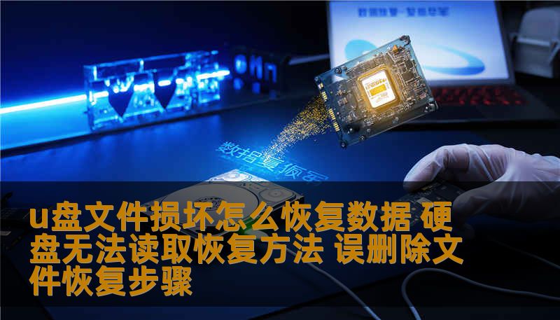 u盘文件损坏怎么恢复数据 硬盘无法读取恢复方法 误删除文件恢复步骤