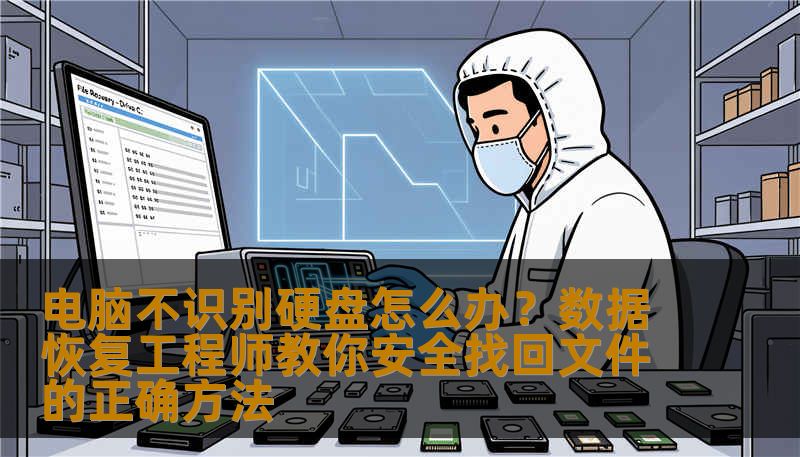 电脑不识别硬盘怎么办？数据恢复工程师教你安全找回文件的正确方法