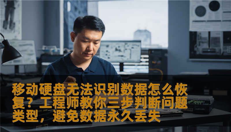 移动硬盘无法识别数据怎么恢复？工程师教你三步判断问题类型，避免数据永久丢失