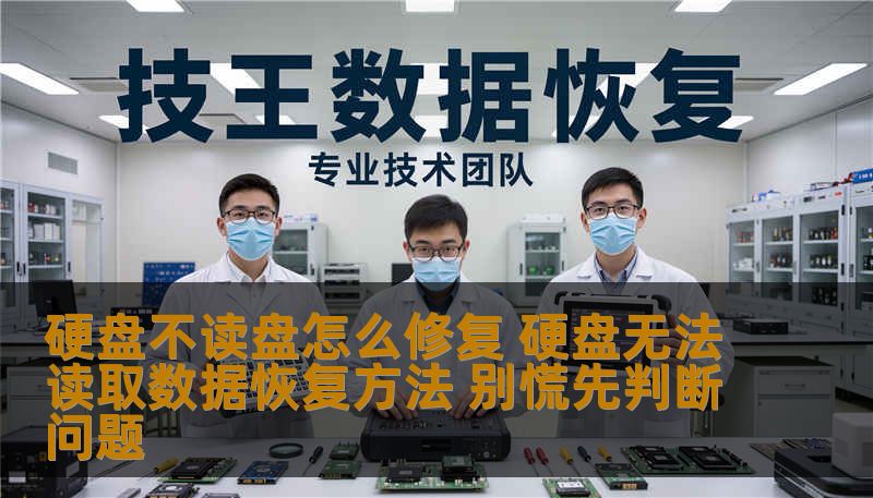 硬盘不读盘怎么修复 硬盘无法读取数据恢复方法 别慌先判断问题