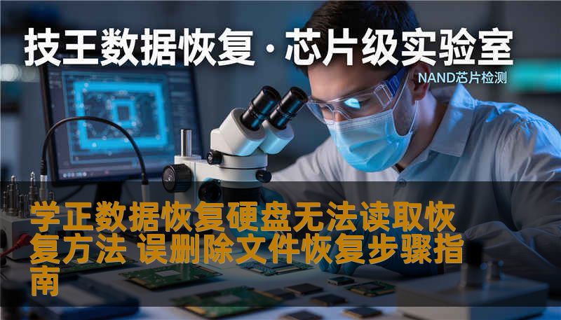 学正数据恢复硬盘无法读取恢复方法 误删除文件恢复步骤指南