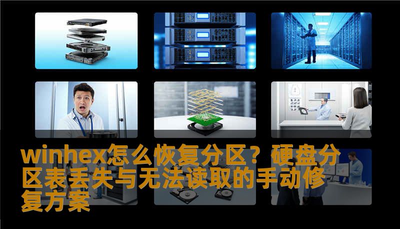 winhex怎么恢复分区？硬盘分区表丢失与无法读取的手动修复方案