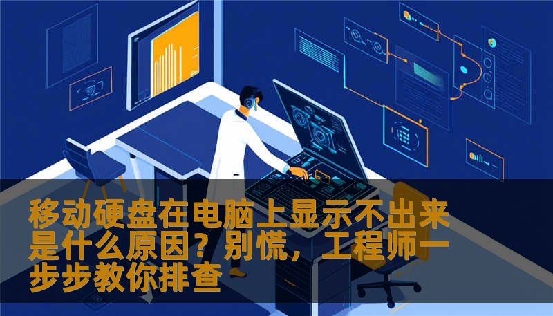 移动硬盘在电脑上显示不出来是什么原因？别慌，工程师一步步教你排查
