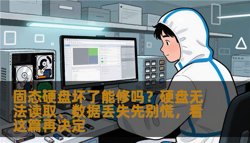 固态硬盘坏了能修吗？硬盘无法读取、数据丢失先别慌，看这篇再决定