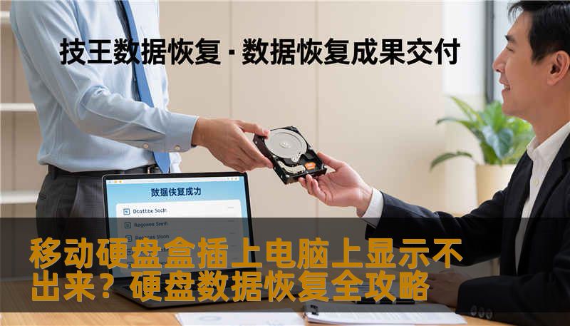 移动硬盘盒插上电脑上显示不出来？硬盘数据恢复全攻略
