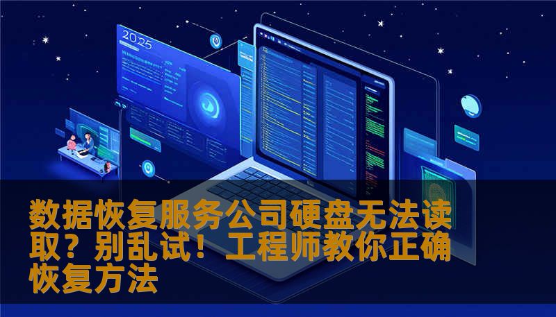 数据恢复服务公司硬盘无法读取？别乱试！工程师教你正确恢复方法