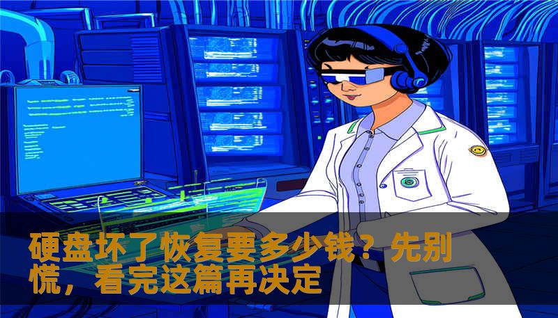 硬盘坏了恢复要多少钱？先别慌，看完这篇再决定