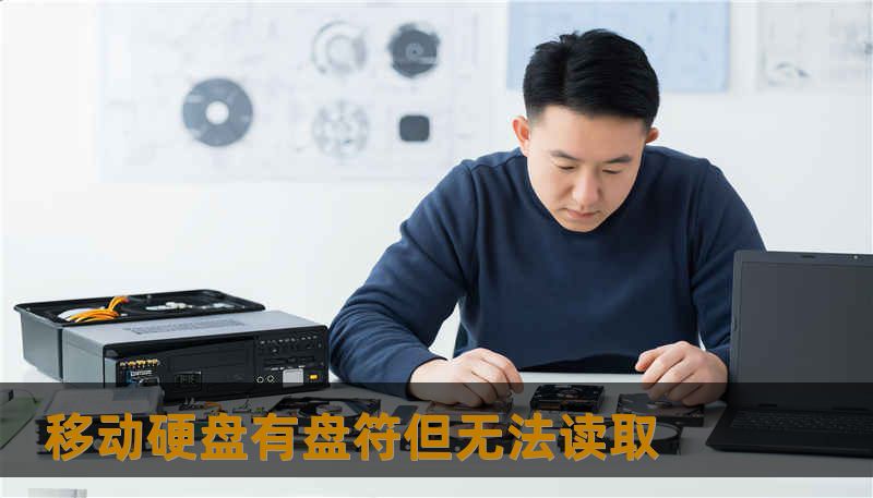 移动硬盘有盘符但无法读取
