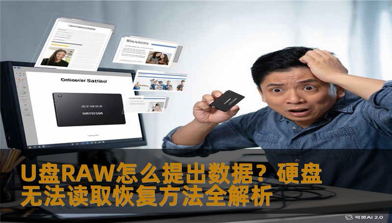 U盘RAW怎么提出数据？硬盘无法读取恢复方法全解析