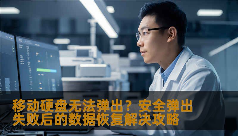 移动硬盘无法弹出？安全弹出失败后的数据恢复解决攻略
