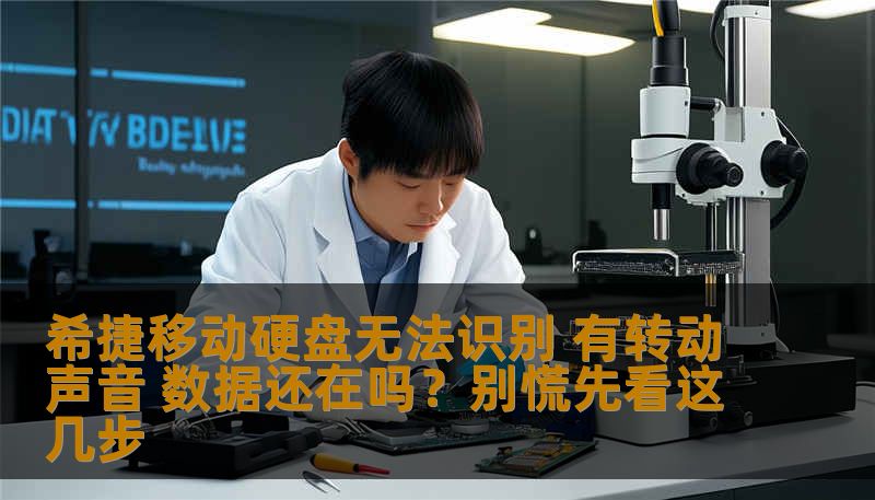 希捷移动硬盘无法识别 有转动声音 数据还在吗？别慌先看这几步