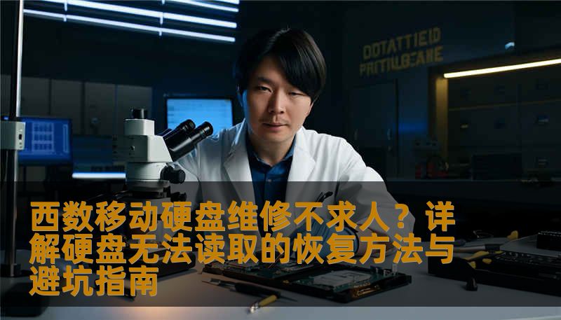 西数移动硬盘维修不求人？详解硬盘无法读取的恢复方法与避坑指南