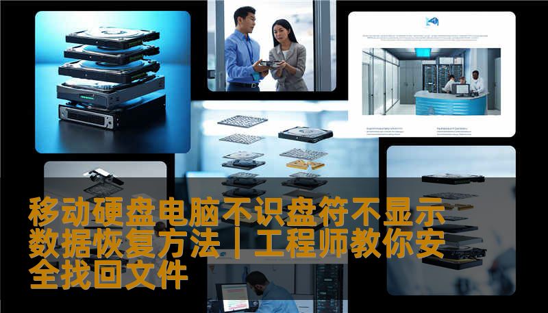移动硬盘电脑不识盘符不显示数据恢复方法｜工程师教你安全找回文件