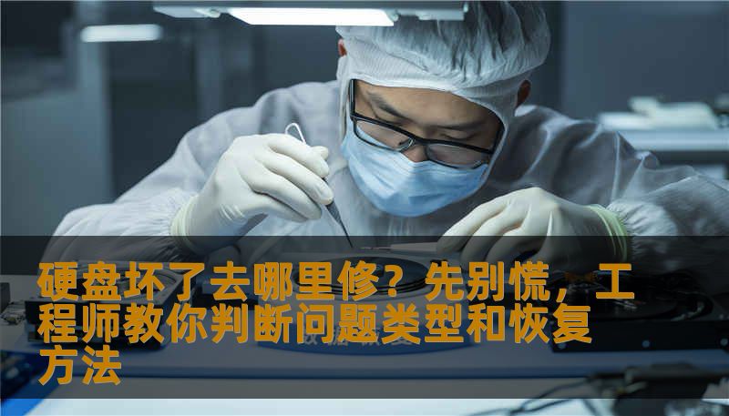 硬盘坏了去哪里修？先别慌，工程师教你判断问题类型和恢复方法