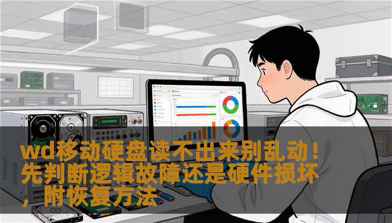 wd移动硬盘读不出来别乱动！先判断逻辑故障还是硬件损坏，附恢复方法