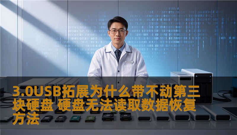 3.0USB拓展为什么带不动第三块硬盘 硬盘无法读取数据恢复方法