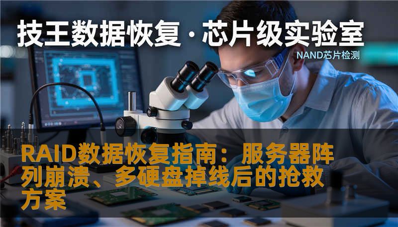 RAID数据恢复指南：服务器阵列崩溃、多硬盘掉线后的抢救方案