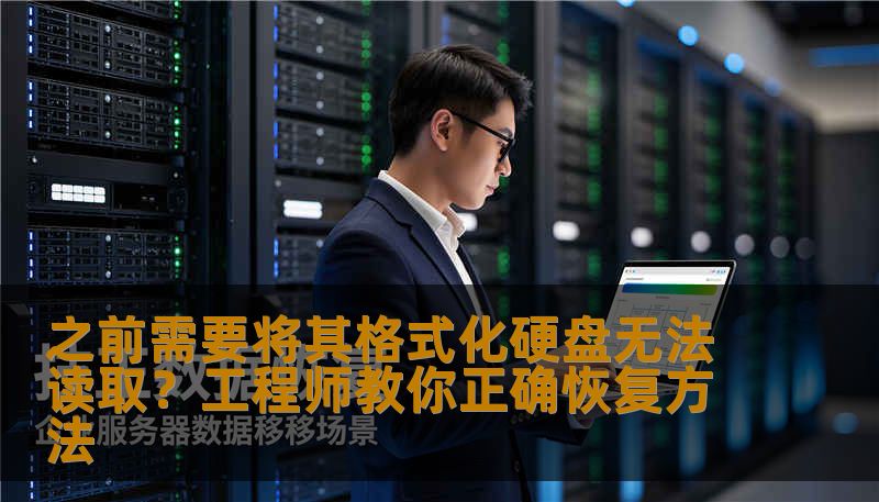 之前需要将其格式化硬盘无法读取？工程师教你正确恢复方法