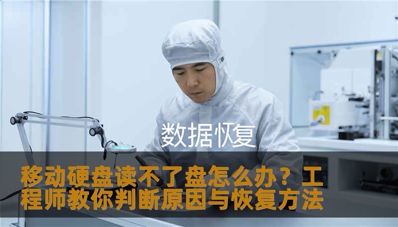 移动硬盘读不了盘怎么办？工程师教你判断原因与恢复方法