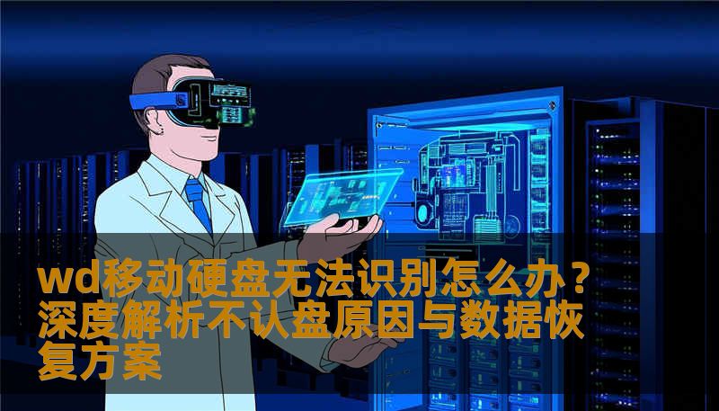 wd移动硬盘无法识别怎么办？深度解析不认盘原因与数据恢复方案