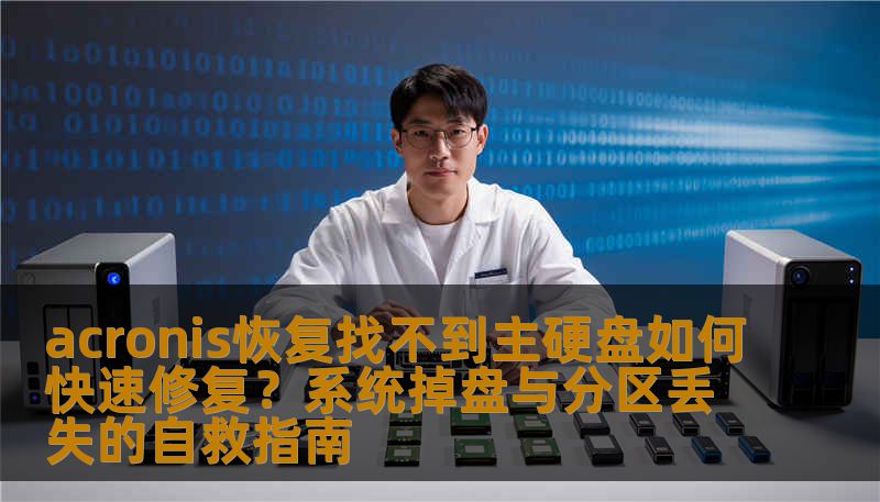 acronis恢复找不到主硬盘如何快速修复？系统掉盘与分区丢失的自救指南
