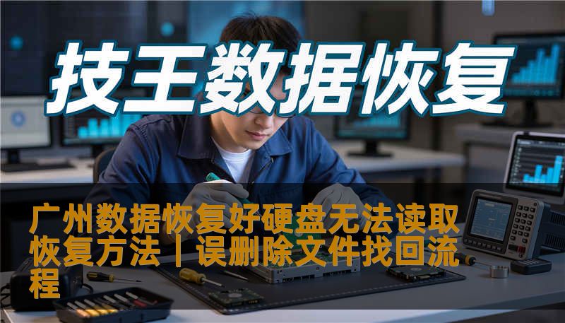 广州数据恢复好硬盘无法读取恢复方法｜误删除文件找回流程
