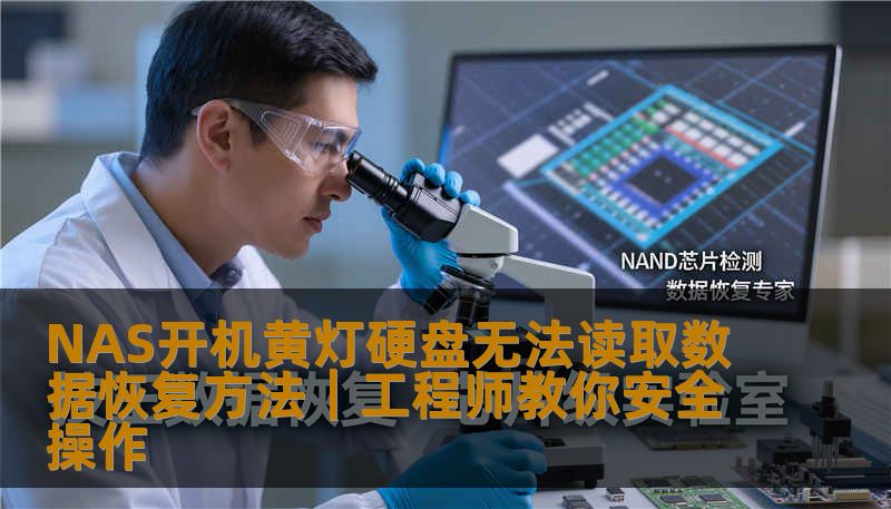 NAS开机黄灯硬盘无法读取数据恢复方法｜工程师教你安全操作