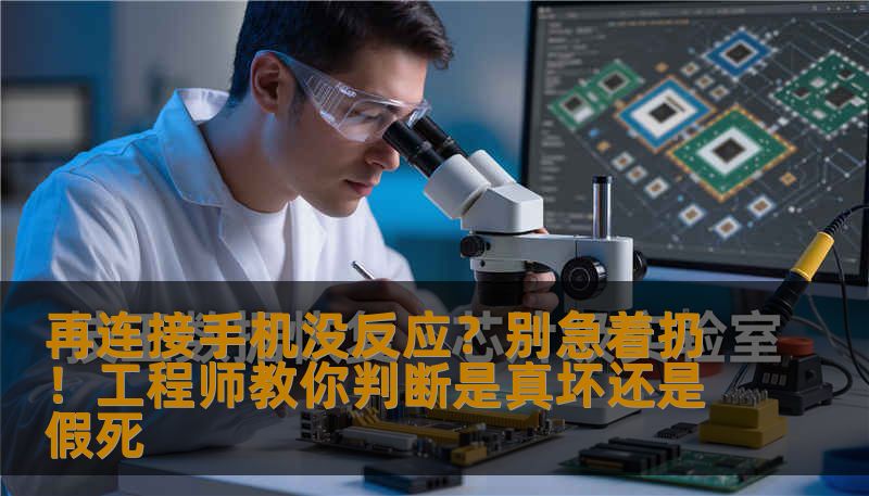 再连接手机没反应？别急着扔！工程师教你判断是真坏还是假死