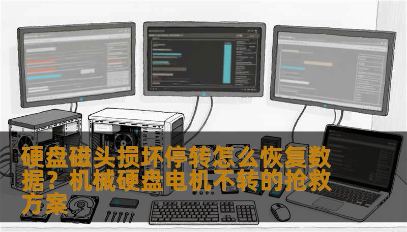 硬盘磁头损坏停转怎么恢复数据？机械硬盘电机不转的抢救方案