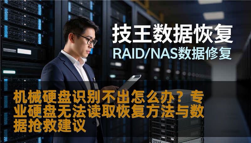 机械硬盘识别不出怎么办？专业硬盘无法读取恢复方法与数据抢救建议