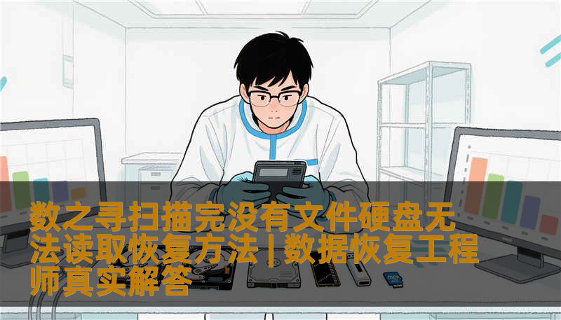 数之寻扫描完没有文件硬盘无法读取恢复方法 | 数据恢复工程师真实解答