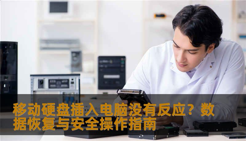移动硬盘插入电脑没有反应？数据恢复与安全操作指南