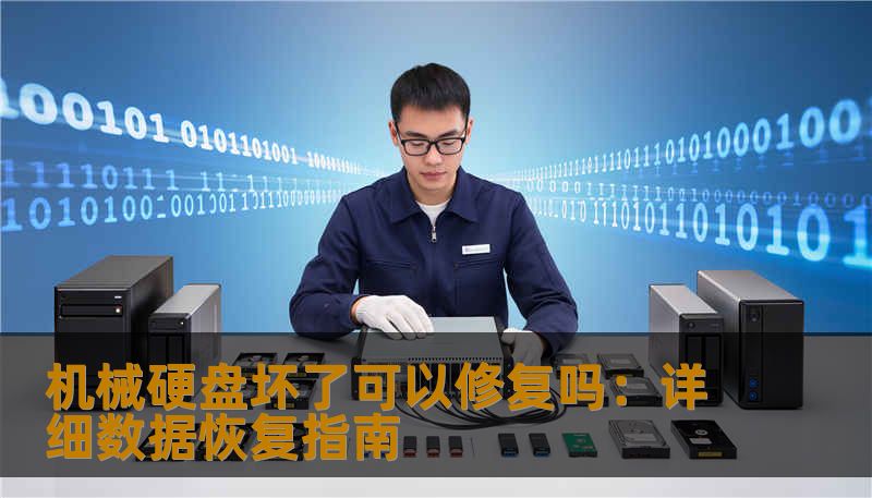 机械硬盘坏了可以修复吗：详细数据恢复指南