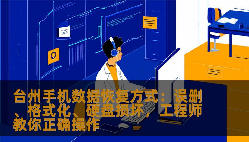 台州手机数据恢复方式：误删、格式化、硬盘损坏，工程师教你正确操作