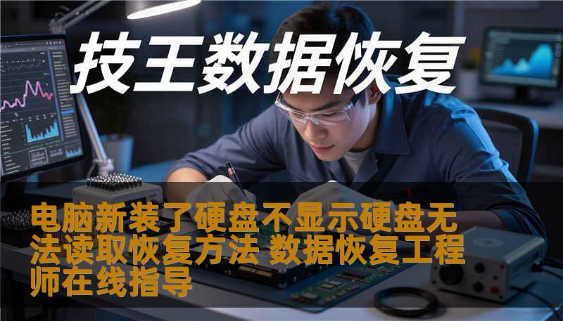 电脑新装了硬盘不显示硬盘无法读取恢复方法 数据恢复工程师在线指导