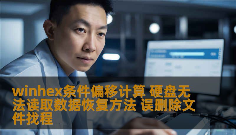 winhex条件偏移计算 硬盘无法读取数据恢复方法 误删除文件找程