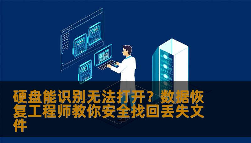 硬盘能识别无法打开？数据恢复工程师教你安全找回丢失文件