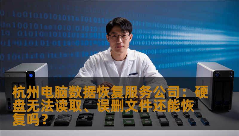 杭州电脑数据恢复服务公司：硬盘无法读取、误删文件还能恢复吗？