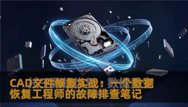 CAD文件修复实战：一个数据恢复工程师的故障排查笔记