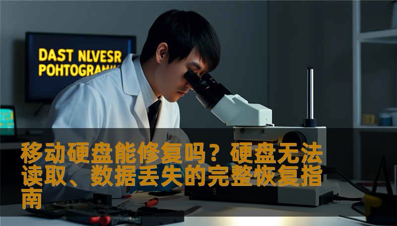 移动硬盘能修复吗？硬盘无法读取、数据丢失的完整恢复指南