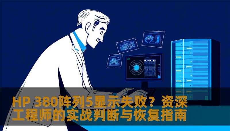 HP 380阵列5显示失败？资深工程师的实战判断与恢复指南