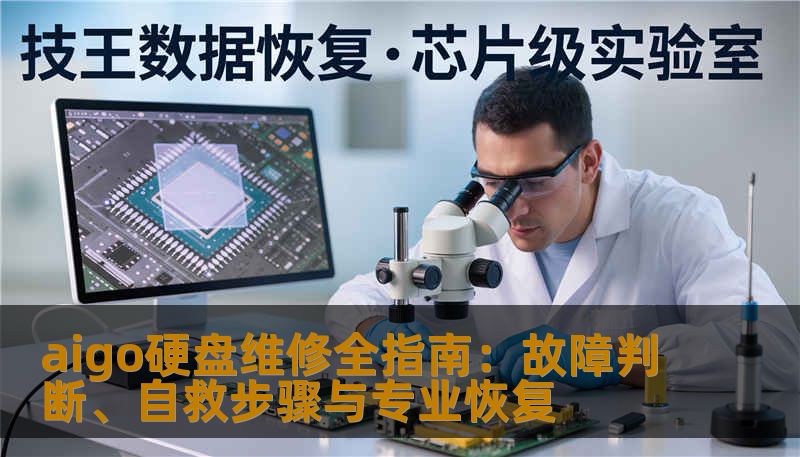 aigo硬盘维修全指南：故障判断、自救步骤与专业恢复