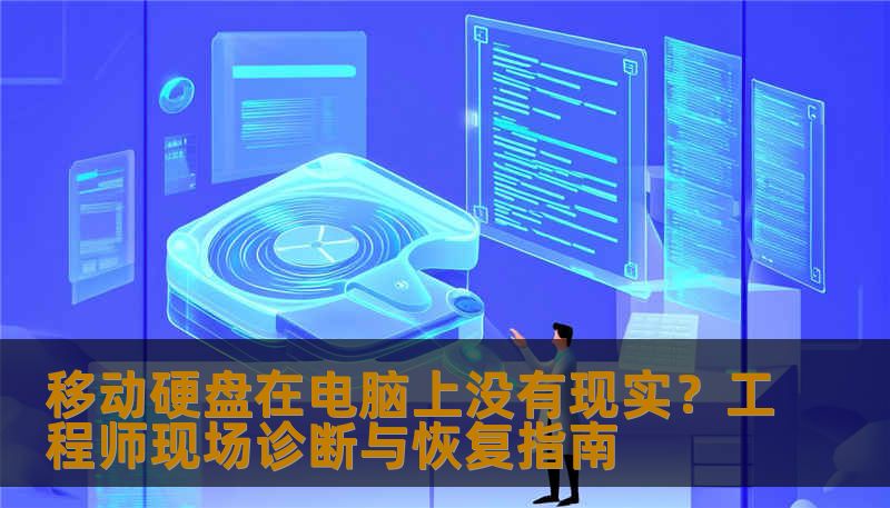 移动硬盘在电脑上没有现实？工程师现场诊断与恢复指南