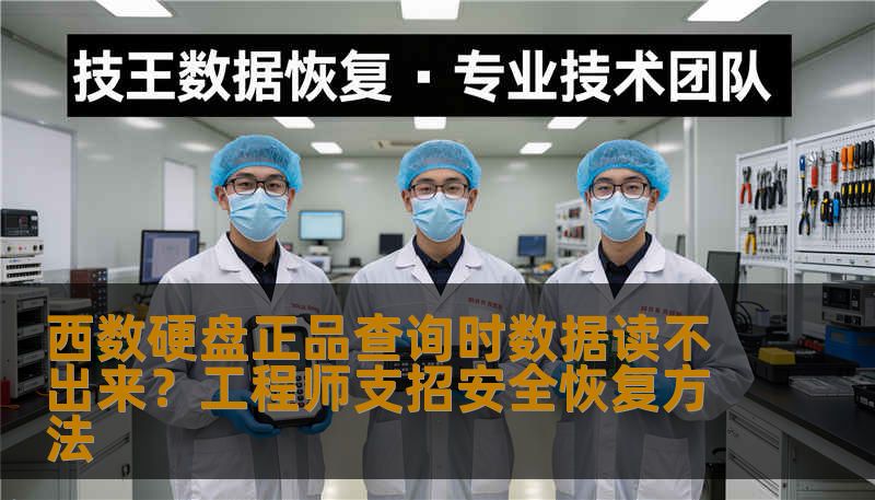 西数硬盘正品查询时数据读不出来？工程师支招安全恢复方法