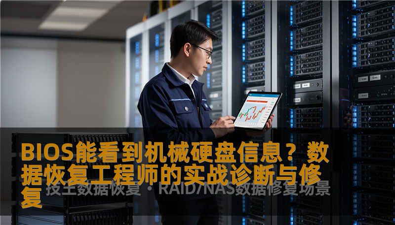 BIOS能看到机械硬盘信息？数据恢复工程师的实战诊断与修复