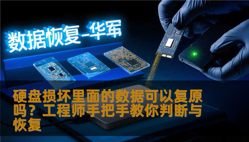 硬盘损坏里面的数据可以复原吗？工程师手把手教你判断与恢复