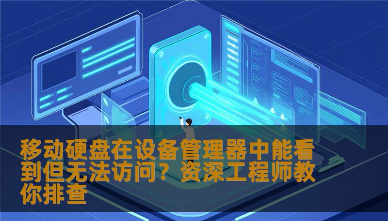 移动硬盘在设备管理器中能看到但无法访问？资深工程师教你排查