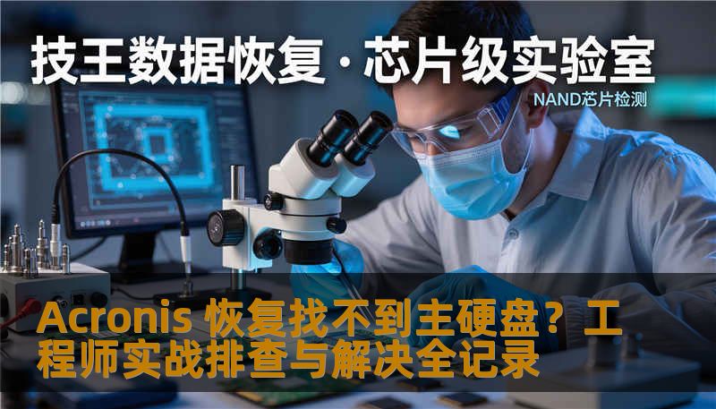 Acronis 恢复找不到主硬盘？工程师实战排查与解决全记录