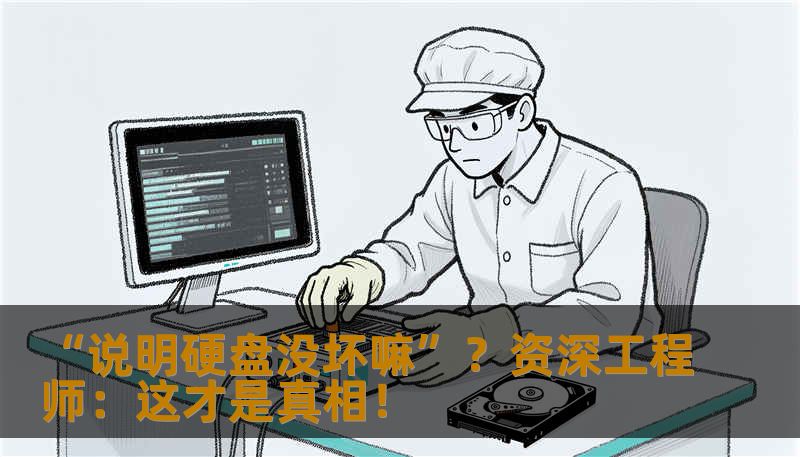 “说明硬盘没坏嘛”？资深工程师：这才是真相！